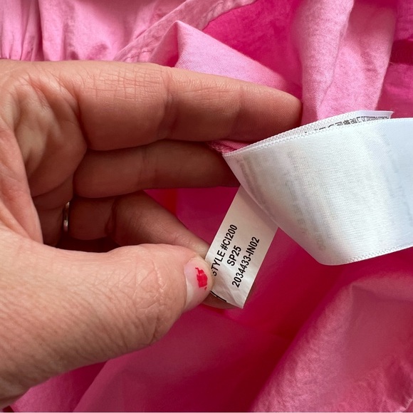 J. Crew pink sleeveless collared midi dress‎ - Picture 8 of 10